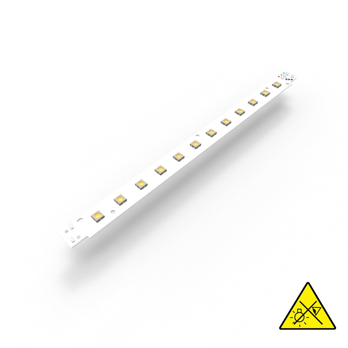 Violet UV LED Module 12x UV-LEDs (281x19.2mm)