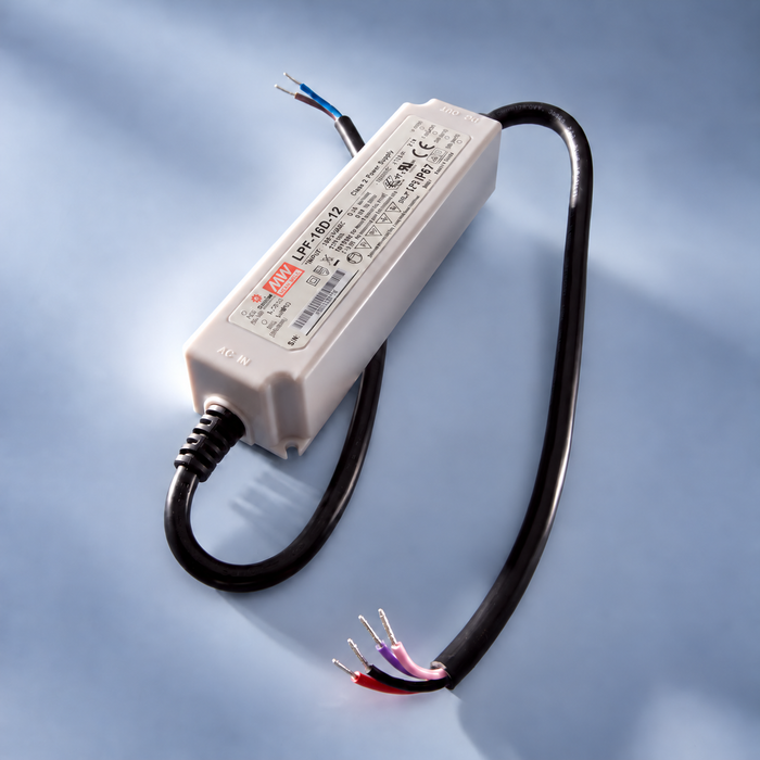 Meanwell LPF 12V, alimentation