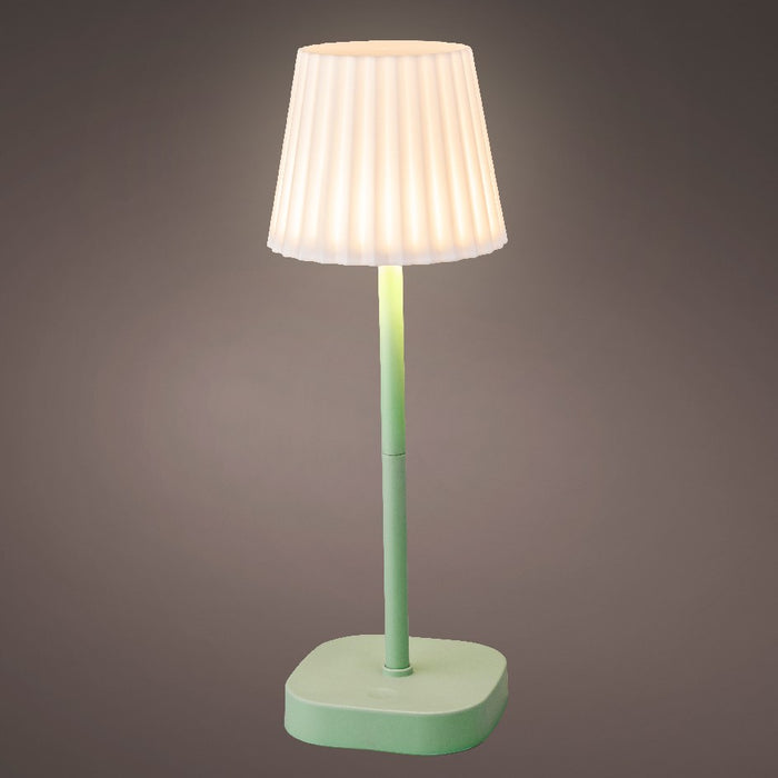 Lampe de table LED rechargeable Lumineo d'extérieur, dimmable, 34,5 cm