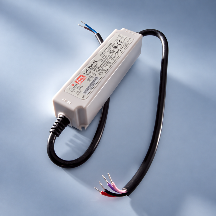 Meanwell LPF 12V, alimentation