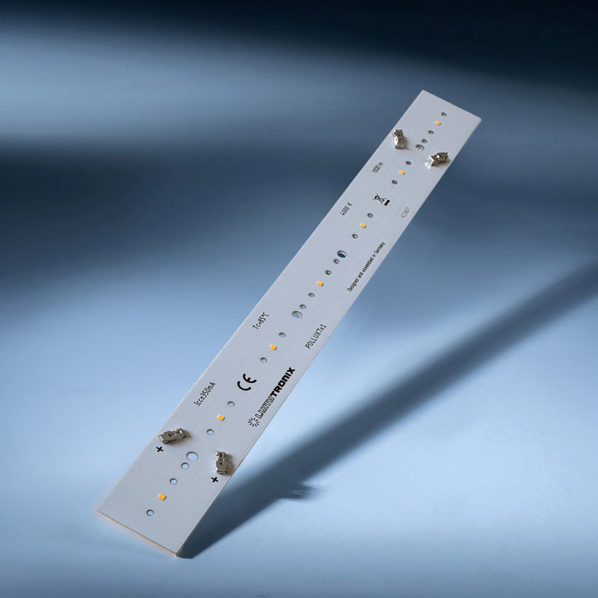 Pollux LED module, 7 LEDs, 4000K, 274x28mm — LEDs.de