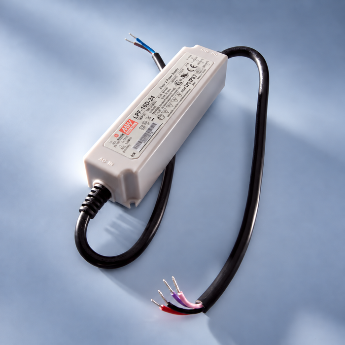 Meanwell LPF 24V, alimentation