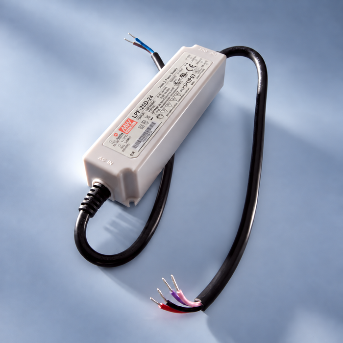 Meanwell LPF 24V, alimentation