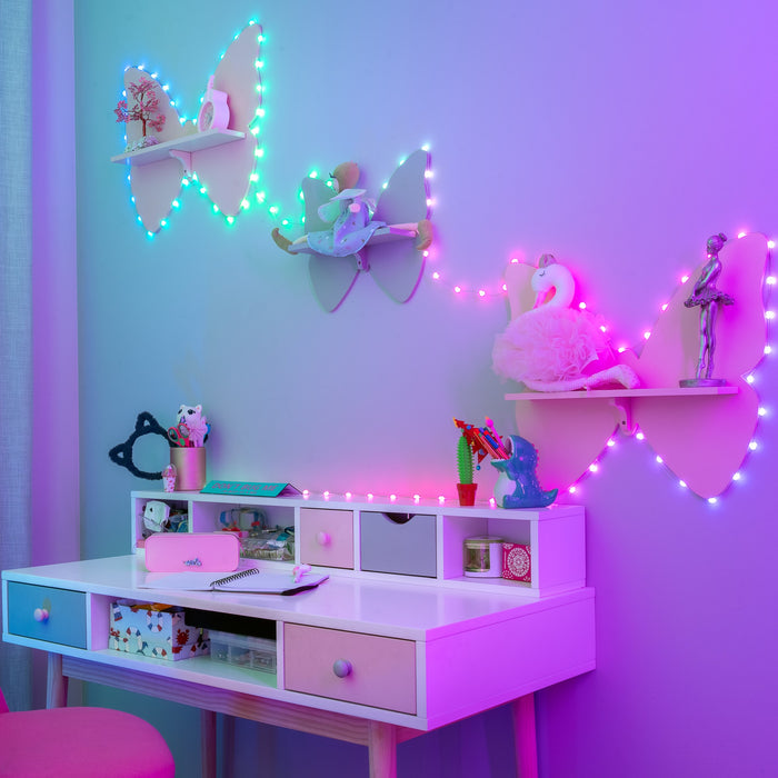 Twinkly Candies LED fairy lights, RGB, app • Fairy lights & nets - LEDs