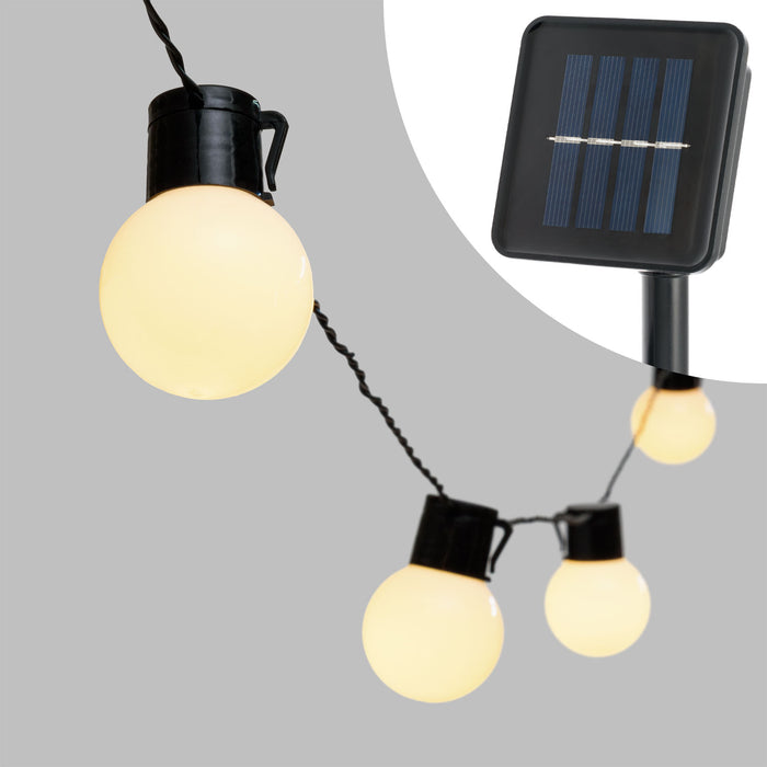 Lotti LED-Partylichterkette solar, 6m, IP44 • Lichterketten & Netze bei LEDs .de