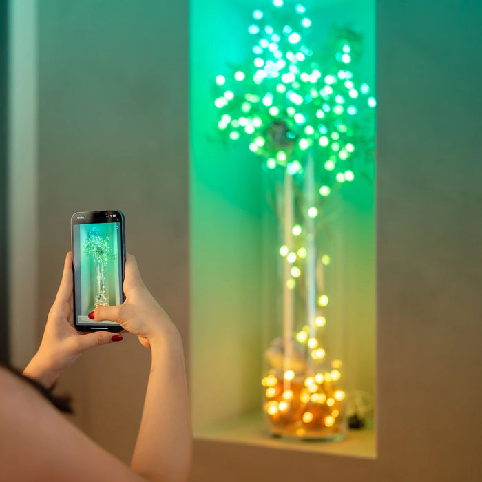 Guirlande lumineuse LED Twinkly Candies, RVB, contrôlée par application