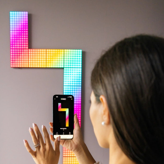 Panneau LED intelligent RVB Twinkly Squares, 16 x 16 cm