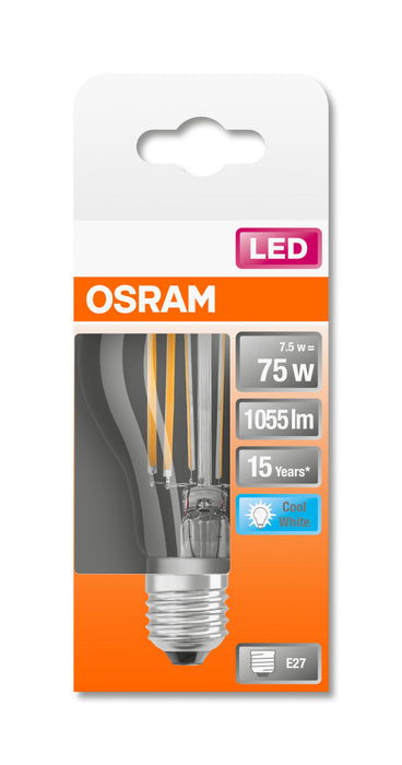 Osram LED STAR FILAMENT klar CLA 75 8W 840 E27 non dim pic3