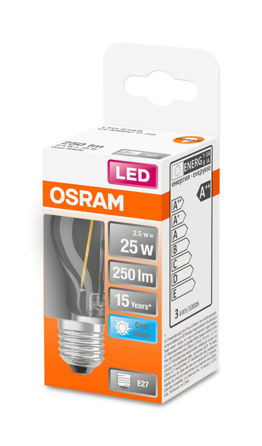 Osram LED STAR FILAMENT klar CLP 25 2,5W 840 E27 non-dim pic2
