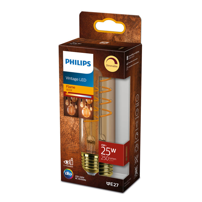 Philips Vintage Filament LED-Lampe Gold 4-25W E27 818 DIM klar pic3