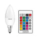 Osram LED STAR+ CL B RGBW E14 25 4,5W remote control 827 36606