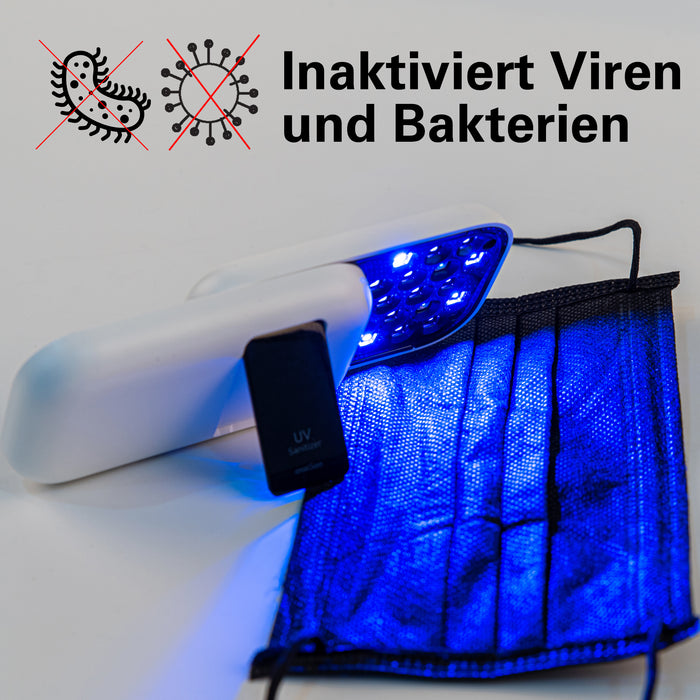 Derungs UV-Sterilisationsleuchte, 13 LEDs, UV-C & UV-A pic2