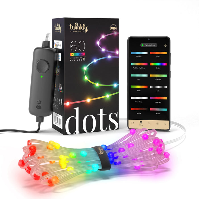 Twinkly Dots LED-Lichterkette, RGB, appgesteuert pic9
