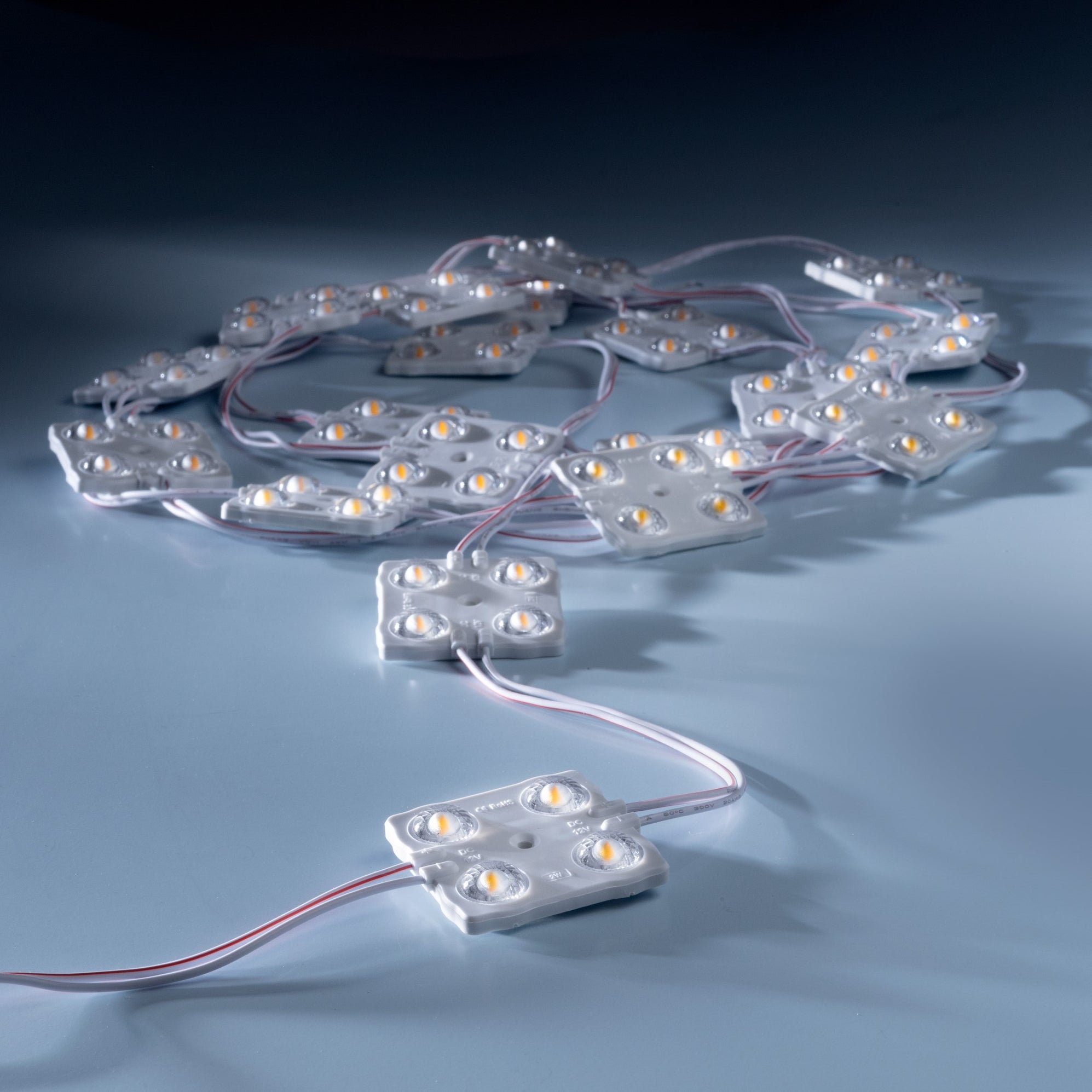 LED-Flexstreifen leds.de wasserdicht, 4 LEDs, 12V, IP67, 20 Stück • bei ...