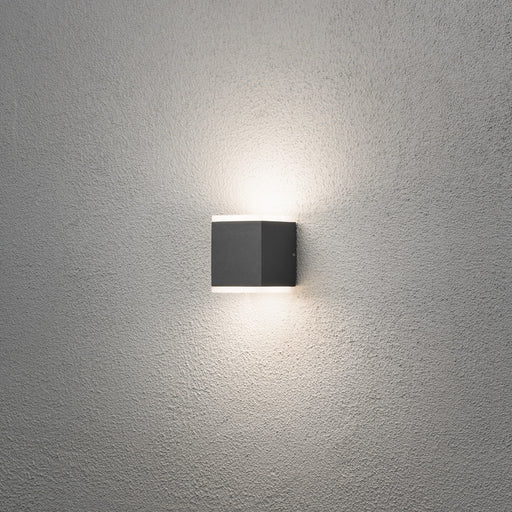 Konstsmide LED-Wandleuchte Monza, anthrazit, IP54, 1100lm pic2 40432