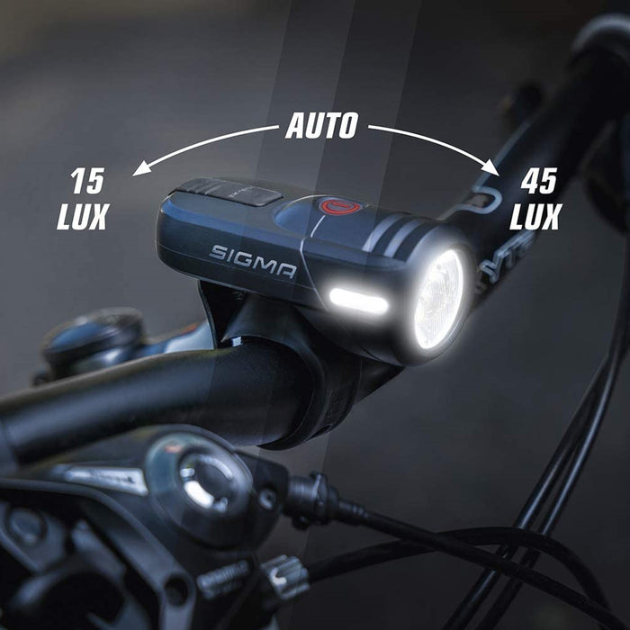 SIGMA SPORT Aura 45 USB - Nugget II LED Bike Light Set