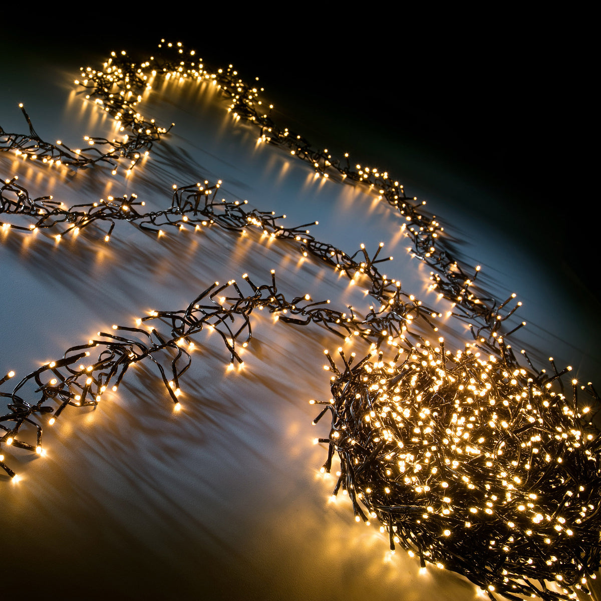 Lumineo LED light chain cluster, warm • Light chains & nets at LEDs.de