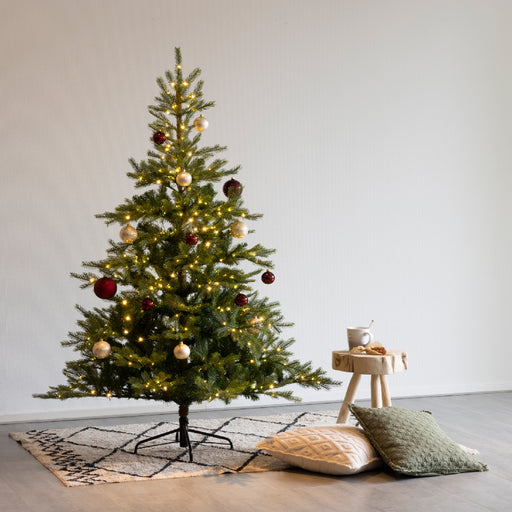 LED-Weihnachtsbaum Tanne, 400 LEDs, 180cm, 8 Funktionen, inkl. Metallfuß pic2