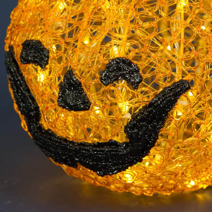 Lotti LED Kürbis, 80 weiße LEDs pic7