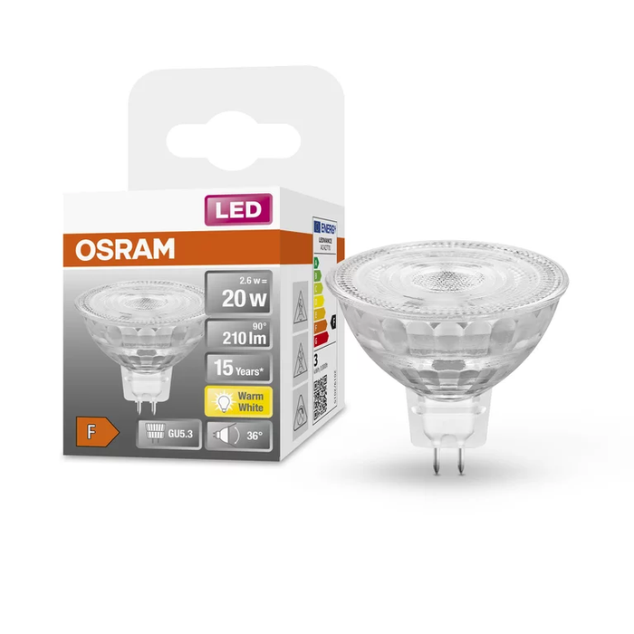 Osram LED STAR MR16 (GU5.3) 20 36° 2,6W 827 pic3