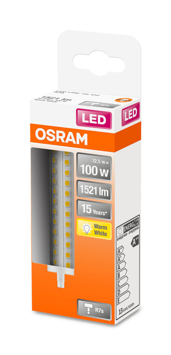 Osram LED STAR  LINE 118  HS 100 non-dim  12,5W 827 R7S 118mm pic5