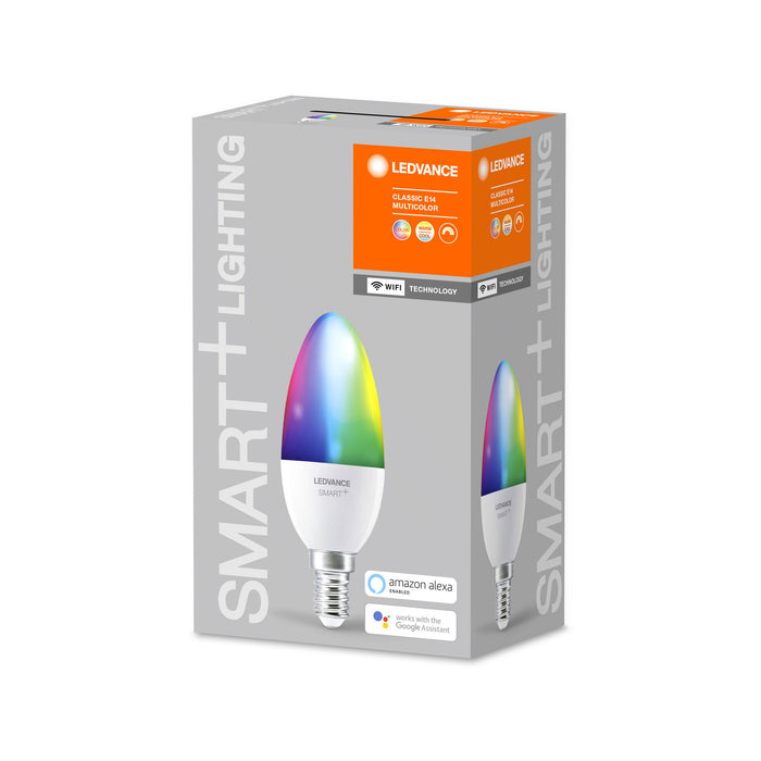 LEDVANCE SMART+ WiFi RGBW Classic B 40 5W E14 DIM pic3