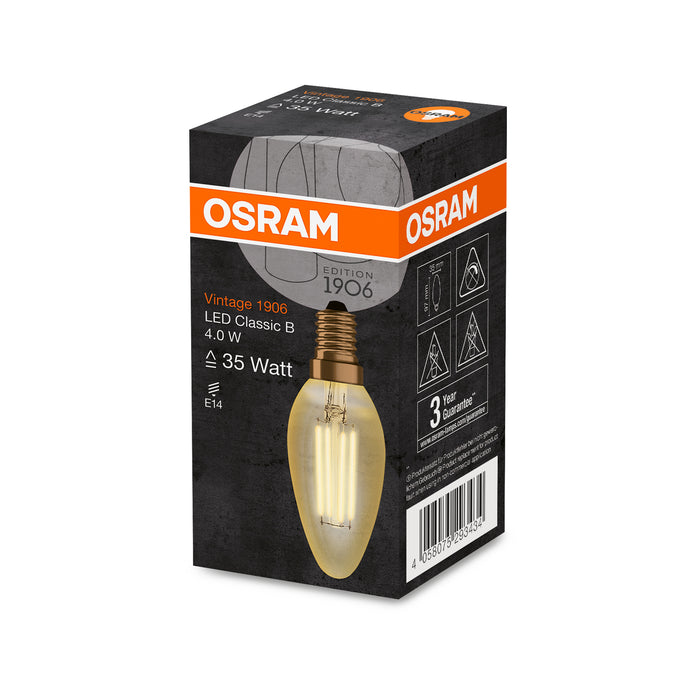 Osram LED VINTAGE 1906 CLB GOLD36 non-dim 4.5W 825 E14