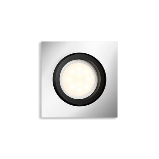 Philips Hue White Ambiance Milliskin LED-Downlight, 350lm, Eckig, silber 39377