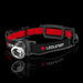 Ledlenser H8R Wiederaufladbare LED-Stirnlampe Outdoor-Lampe mit Rücklicht schwarz-rot pic3