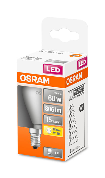Osram LED STAR CLP 60 8W 827 matt E14 pic5