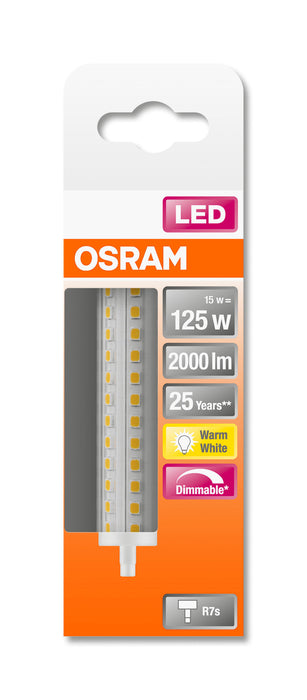Osram LED SST DIM  LINE 118  HS 125 15W 827 R7S 118mm pic3