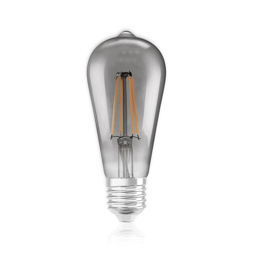 LEDVANCE SMART+ WiFi Filament Edison 44 6W E27 Smoke DIM 39014
