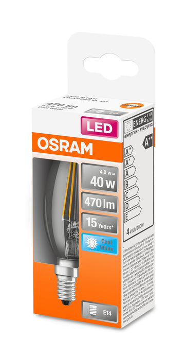 Osram LED STAR FILAMENT klar CLB 40 4W 840 E14 non-dim pic2