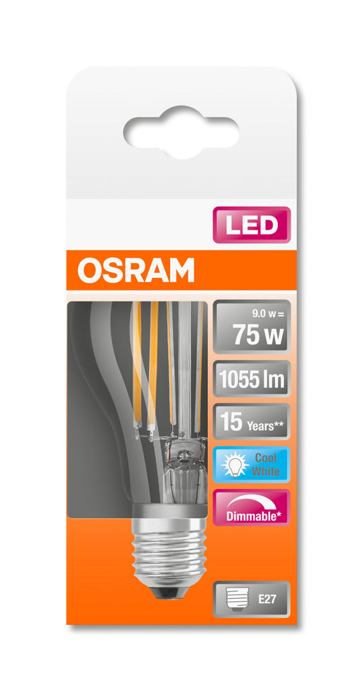 Osram LED SUPERSTAR FILAMENT klar DIM CLA 75 9W 840 E27 pic2