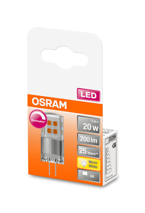 Osram LED SUPERSTAR PIN 20 DIM klar 2W 827 G4 pic4