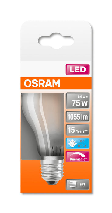 Osram LED SUPERSTAR RETROFIT matt DIM CLA 75 8,5W 840 E27 pic4
