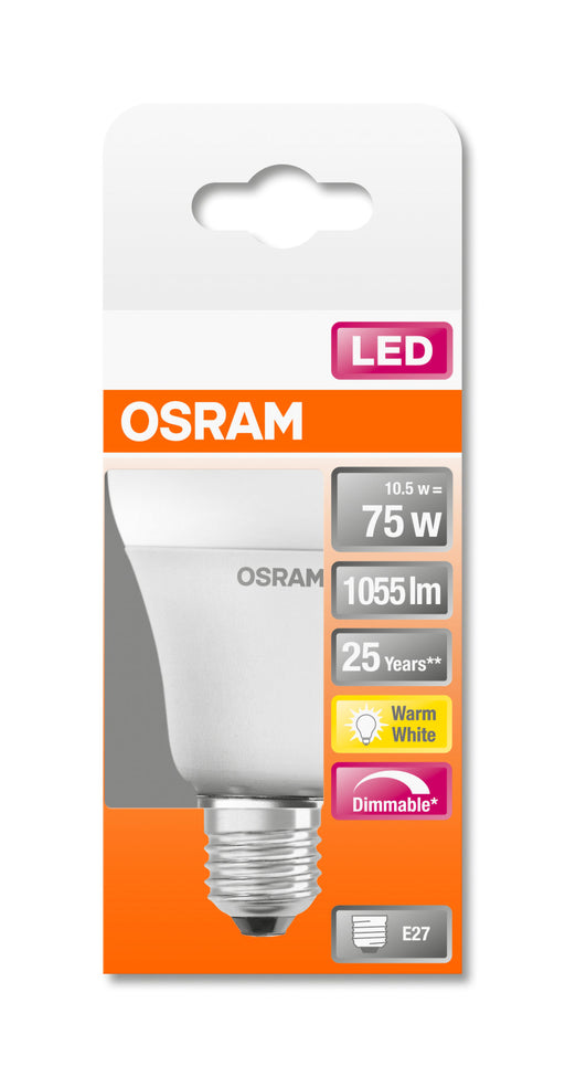 Osram LED Lampe Classic A75 E27 11W, warmweiß pic2