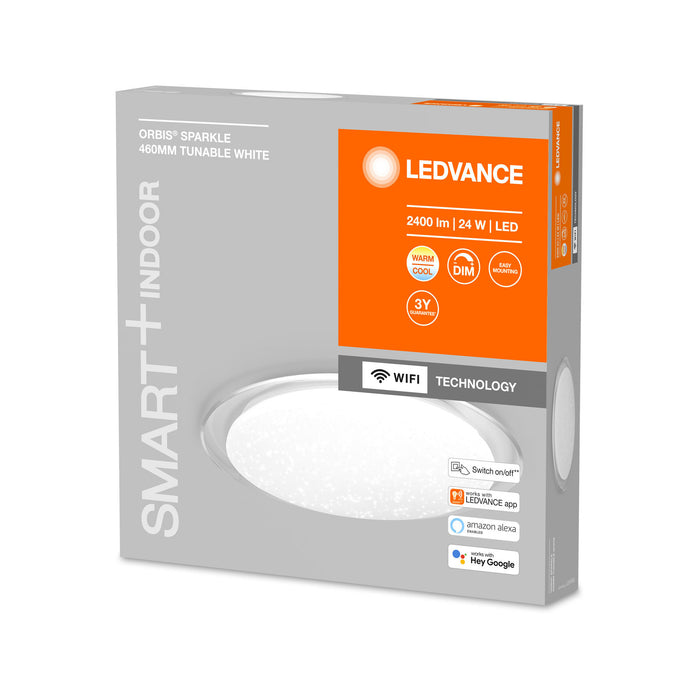 LEDVANCE SMART+ WiFi Tunable White LED-Deckenleuchte ORBIS Sparkle 460mm pic2
