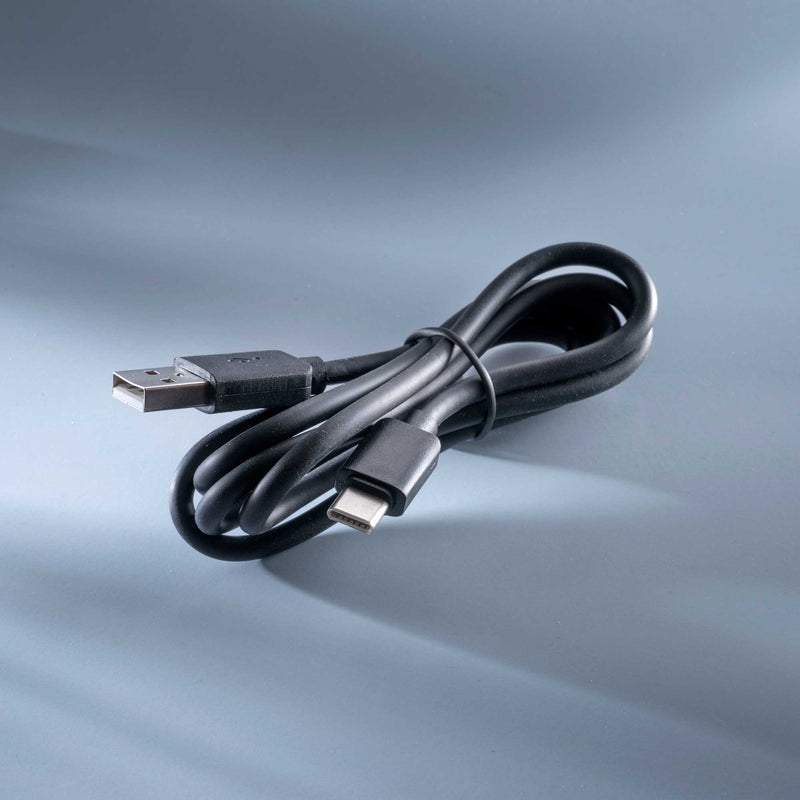 Kabel, USB-C auf USB-A, schwarz, 1m 32035