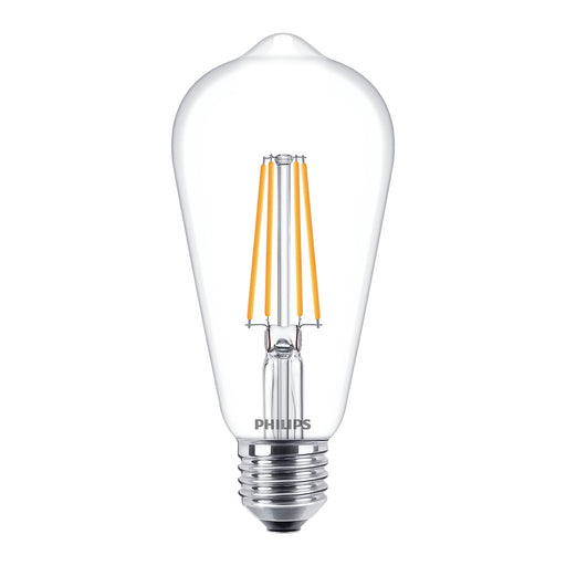 Philips Classic Edison Filament LED-Lampe 7-60W E27 827 klar 40117