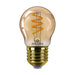 Philips Vintage Filament LED-Lampe Gold 2,6-15W E27 818 klar 40125
