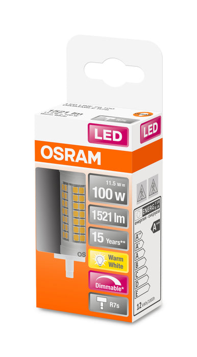 Osram LED SUPERSTAR LINE78 DIM CL 100 XW 827 R7S pic3