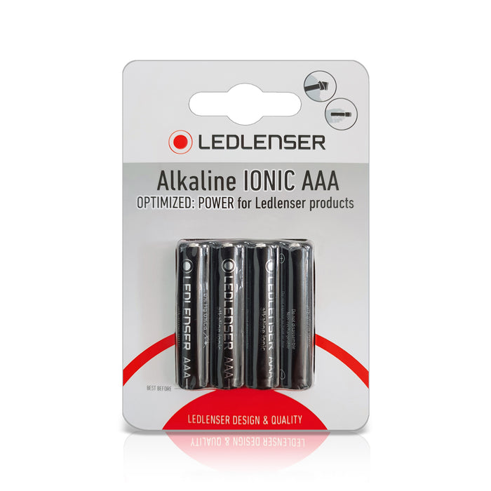 Ledlenser 4xAAA Alkaline Ionic Batterien 34607