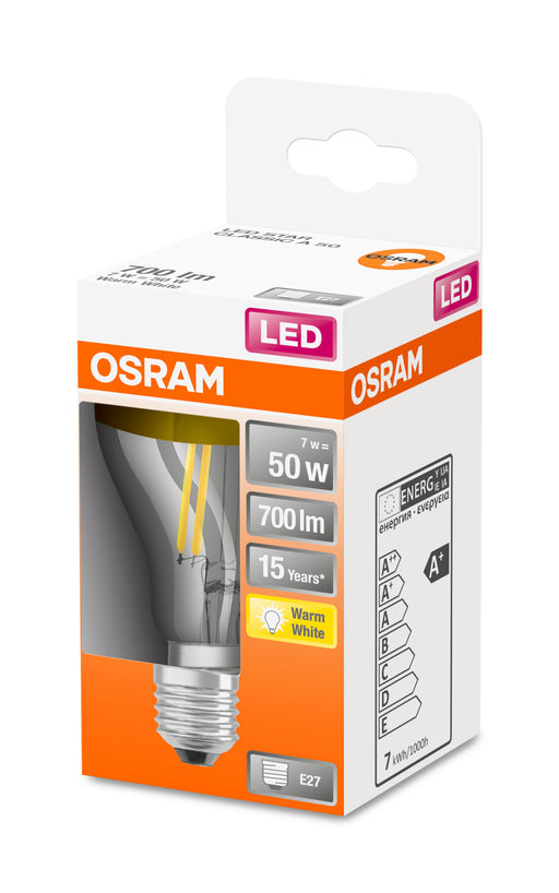 Osram LED STAR RETROFIT CLA 54 FIL Mirror Gold non-dim 6,5W 827 E27 pic2