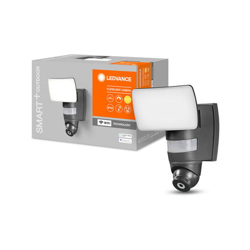 LEDVANCE SMART+ WiFi LED-Wandleuchte Floodlight Camera IP44 anthrazit pic2