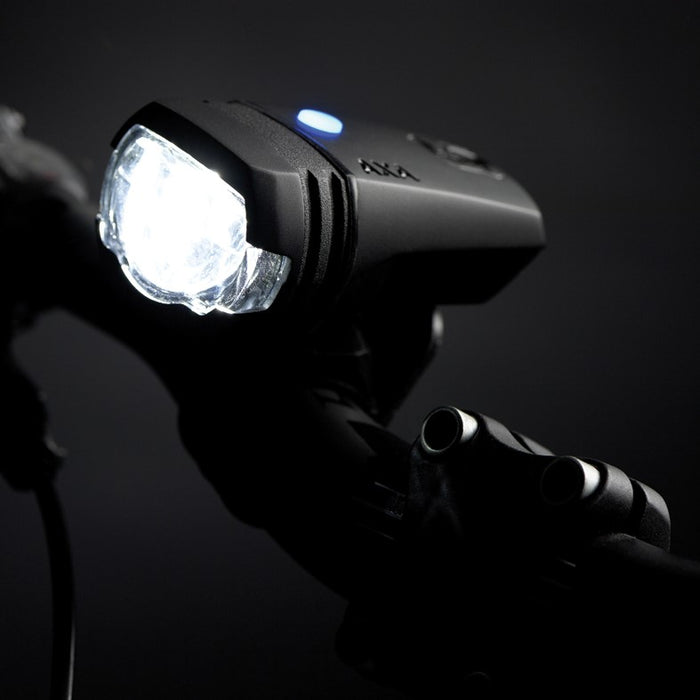 AXA Greenline 15 LED bike front light rechargeable