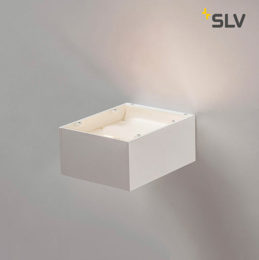 SLV Shell LED-Wandaufbauleuchte, weiß, Shell 30 pic2 34452