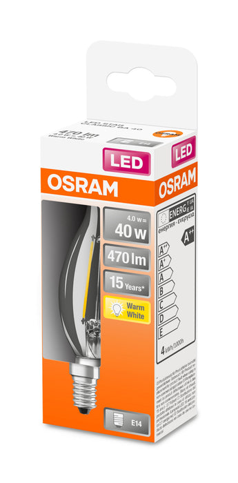 Osram LED RETROFIT BA40 4W E14 klar non dim pic4