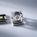 Carclo 10mm LED-Linse, quadratisch, verschiedene Abstrahlwinkel, u. a. optimiert für Nichia, Cree, 9°-33° (enger Abstrahlwinkel), klar pic2 60386