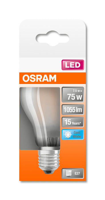 Osram LED STAR RETROFIT matt CLA 75 8W 840 E27  non dim pic3